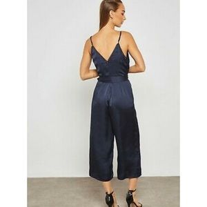 The Fifth Label navy cropped jumpsuit